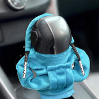 2 x Brand New HyzaPhix 2pcs Hoodie Car Gear Shift Knob Cover, Hooded Jacket Gear Lever Shift Head Car Accessories Interior Decoration Car Gear Shift Knob Cover for Car Decoration Interior 2pcs  - RRP €14.06