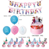 2 x Brand New Frozen Birthday Decorations, 44pcs Frozee Birthday Decorations, Frozen Birthday Party Decorations Frozen Balloons Frozen Party Birthday Decorations Happy Birthday Banner Girls Party Decorations - RRP €38.4