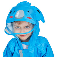 1 x RAW Customer Returns FILOWA Mud Suit Children s Breathable Rain Overalls One-Piece Rainwear Waterproof Rain Suit Lightweight Raincoat with Reflector Rain Overalls Hiking Outdoor Unisex Boys Girls 3-5 Years Blue - RRP €22.27