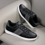 1 x RAW Customer Returns ANALEAF Men s Casual Shoes Non-slip Fashion Comfortable Walking Shoes 4 Black 45 EU - RRP €58.8