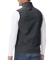 1 x RAW Customer Returns AjezMax Men s Fleece Vest Winter Thermal Sleeveless Jacket Hiking Vest Outdoor Activities Camping Fishing Vest Work - RRP €37.42