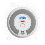 1 x RAW Customer Returns X-Sense networkable combined smoke and carbon monoxide detector with LCD display 10 year battery, SC07-W, set of 1 - RRP €35.41