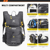 1 x RAW Customer Returns SKYSPER bicycle backpack 20L ski backpack ski backpacks for cycling hydration backpack sports backpack hydration backpack - RRP €32.99