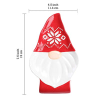 15 x Brand New Bico Christmas gnome 3D ceramic spoon rest, hand-painted, dishwasher safe - RRP €207.3