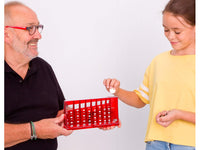 1 x RAW Customer Returns ECB coin sorter Euro money box For office and children s room As a gift for adults and children Made from recycled material Lockable with key Transparent red - RRP €21.9