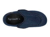 1 x RAW Customer Returns Aerosoft rehab shoe stretch 17 women men width GH velcro anti-slip blue, numeric 38  - RRP €65.5