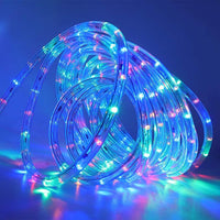 1 x RAW Customer Returns Wisada Colorful LED Rope Light Outdoor, 5M 36LEDs m Multicolored LED Hose 220V RGB Tube Light Indoor Fluorescent Tube, Outdoor LED Lights Waterproof Rope Light for Patio Living Room Party Decoration - RRP €24.19