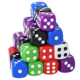 1 x RAW Customer Returns Storm Lighthouse 30 6-sided dice set D6 dice with rounded corners for smooth rolling, game dice and teaching materials for mathematics. Small dice game, different colorful dice - RRP €7.2