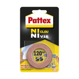 2 x RAW Customer Returns Pattex Ni Clou Ni Vis Fixing Adhesive, 120 kg, 19 mm x 1.5 m - RRP €43.2