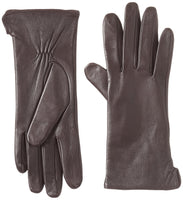 1 x RAW Customer Returns YISEVEN women s winter gloves made of genuine leather leather gloves lined flat design Mother s Day gift, purple XL 8.0  - RRP €27.6