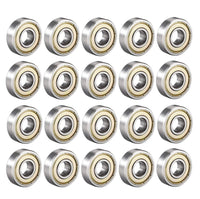 1 x RAW Customer Returns Ball Bearings 6000 ZZ 10mm x 26mm x 8mm Deep Grooves Double Shielded Small Ball Bearings 80100 Miniature Radial Roller Bearing, Pack of 20 - RRP €13.99