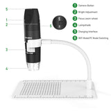 1 x RAW Customer Returns Digital Microscope Wireless USB Magnification 1080p Pancellent 50x 1000X with 8 HD LED Endoscope 12 Blades Collection - RRP €40.85