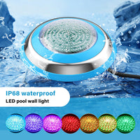 1 x RAW Customer Returns CXhome Underwater LED Pool Lighting 54W Pool Lights Install 12V RGB 234 CHIPS LED Underwater Diving Lighting Control IP68 App Wall Mounted Mural - RRP €54.04