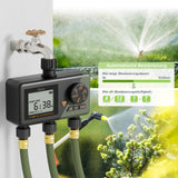 1 x RAW Customer Returns Diivoo Irrigation Computer 3 Outputs, Garden Irrigation Clock with Weekday Programmable, Automatic Irrigation Timer with Rain Delayed Manual Automatic Mode for Lawn - RRP €55.99