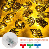 2 x Brand New Foreverup Ramadan Fairy Lights, 3m Ramadan Eid Decorations Fairy Lights, LED Ramadan Fairy Lights, 20 LED Ramadan Light, Ramadan Decorative Lights for Ramadan Decoration Garden Party Accessories - RRP €18.12