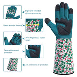 1 x RAW Customer Returns isilila Gardening Gloves for Women Long Sleeves Puncture Resistant Work Gloves Rose Gloves Breathable and Lightweight Gardening Gloves with Forearm Protection for Women - RRP €16.01