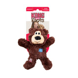 1 x Brand New KONG Wild Knots Bear Inner Knotted Ropes and Minimal Filling for Less Mess Color Var. For Extra Small Dogs - RRP €13.58