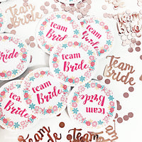 34 x Brand New Bachelorette Party Women, 17Pcs Bachelorette Party Decoration Accessories Women with Buttons, 11 Team Bride Buttons, 1 Bride Button, Bride to Be Sash, Tiara, Veil, 2 Tattoos for Hen Party - RRP €326.06