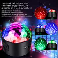 1 x RAW Customer Returns Mini disco ball children 2 pieces, SEBRUANC disco light LED party light music controlled disco party lights 380mAh USB Type C DJ ball, night light for parties birthday, Christmas gift, bar, Halloween - RRP €26.21