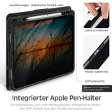 1 x RAW Customer Returns KingBlanc iPad Pro 12.9 Inch Case 2022 6th Generation 2021 2020 2018 5th 4th 3rd Gen with Pen Holder, Auto Sleep Wake, Smart Vegan Leather Folio Stand Cover for Apple iPad Pro 12.9 , Black - RRP €40.33