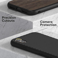 1 x RAW Customer Returns RhinoShield Case compatible with iPhone XS Max SolidSuit - Shock-absorbing slim protective case with premium finish - 3.5 meter drop protection - Carbon fiber texture - RRP €34.99