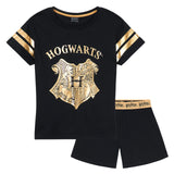 1 x RAW Customer Returns Harry Potter Women s Summer Short Pajamas Black, L  - RRP €24.99