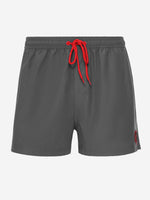 1 x RAW Customer Returns Ladeheid men s swimming trunks, beach shorts, swimming trunks LA40-199 graphite, S  - RRP €18.9