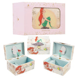 1 x RAW Customer Returns Disney Encanto Jewelry Box Girls Music Box Frozen Ariel or Mirabel Musical Jewelry Box for Children, Beige Arielle  - RRP €24.58