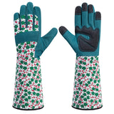 1 x RAW Customer Returns isilila Gardening Gloves for Women Long Sleeves Puncture Resistant Work Gloves Rose Gloves Breathable and Lightweight Gardening Gloves with Forearm Protection for Women - RRP €16.01