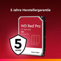 1 x RAW Customer Returns WD Red Pro internal hard drive 4 TB 3.5 inch, NAS hard drive, 7,200 rpm, SATA 6 Gbit s, NASware technology, for NAS systems with up to 24 bays in continuous operation, 256 MB cache Red - RRP €208.49