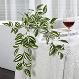 1 x RAW Customer Returns SOGUYI Fake Falling Plant 25cm Indoor Outdoor Fake Plants with Plastic Pot Artificial Plant for Balcony Decorations Home Office Desk Kitchen Modern Design 1 Piece  - RRP €20.39