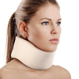 1 x RAW Customer Returns Universal Soft Foam Cervical Collar, Adjustable Neck Support for Sleeping, Relieve Neck Pain and Spine Pressure, Post Stroke Neck Collar - RRP €25.2