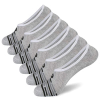 1 x Brand New  MD Women s Invisible Sneaker Socks 6x Pairs Short Socks for Loafers Silicone Pad Prevents Slipping Gray 35-38EU 3-5UK 7-9US - RRP €27.6