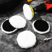 1 x Brand New Garneck Polishing Pad 5pcs 3 inch Wool Polishing Pad Wool Polisher Polishing Disc Drill Polishing Pads Small Polishing Pad Polishing Pads For Drill Buffer Wheel Car Buffer Kit - RRP €24.0