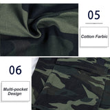 1 x RAW Customer Returns APTRO Men s Shorts Cargo Shorts Outdoor Summer Shorts Leisure Cotton Work Shorts 109 Camouflage XL - RRP €27.65