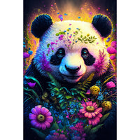 17 x Brand New 5D Diamond Art Painting Kit, Diamond Painting Pictures Set, Diamond Painting Rhinestone Embroidery Painting Painting Set for Adults, Children, Home, Wall Decorations Panda  - RRP €102.68