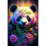 15 x Brand New 5D Diamond Art Painting Kit, Diamond Painting Pictures Set, Diamond Painting Rhinestone Embroidery Painting Painting Set for Adults, Children, Home, Wall Decorations Panda  - RRP €90.6