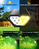 1 x RAW Customer Returns Biling Solar Spotlights for Outdoor Garden, 12 LED Bulbs Garden Lighting Solar, 2-in-1 Solar Lamps for Outdoor, IP67 Waterproof Solar Powered Lights for Patio, Yard, Garden 6 Pack  - RRP €73.99