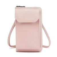 1 x Brand New TAN.TOMI Women s Cell Phone Bag, Cell Phone Bag Wallet with, Small Shoulder Bag with RFID Protection - RRP €51.6