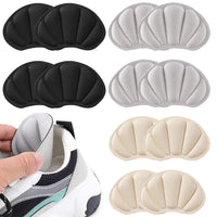 1 x RAW Customer Returns YeahBoom 6 pairs of heel pad inserts, heel pads for shoes that are too big, self-adhesive shoe pads for men and women, heel foot care protector, prevents friction and blisters, heel protection for shoes - RRP €22.8