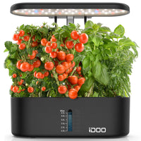 1 x RAW Customer Returns iDOO Hydroponic Growing Systems, Auto Timer, LED Plant Lamp, 10 Pods, Indoor Herb Garden, Garden Germination Set, Adjustable Height, No Water Alarm - RRP €94.2