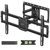 1 x RAW Customer Returns USX-MOUNT TV wall mount swiveling and tilting for 47-84 inch LED, LCD, Plasma TV with max.VESA 600x400mm, suspension with extendable ultra-strong double arm up to 60kg, TV bracket - RRP €60.49