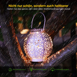 3 x RAW Customer Returns KOOPER LED Solar lantern for Au en, Vintage Metall Solarlampen for Au en Warmwei , IP65 Wasserdicht H ngend Garten Deko Solarleuchten f r Weihnachten Halloween Veranda Rasen Hof Auffahrt - RRP €65.97