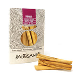 2 x RAW Customer Returns PALOSANTO - Palo Santo Incense Wood Popular Ayabaca from Peru - 8 Wooden Sticks 10cm - Natural Incense Sticks for Stress Relief and Meditation - Palo Santo Wood Wild Harvested Sustainably Obtained - RRP €21.98