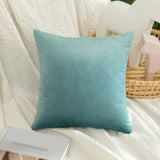 1 x Brand New MIULEE 1 Piece Velvet Cushion Cover Pillow Case Decorative Sofa Cushions Throw Pillows Decorative Couch Cushions Decorative Pillow Cover with Hidden Zipper for Sofa Bedroom 30 x 30 cm Teal - RRP €9.99