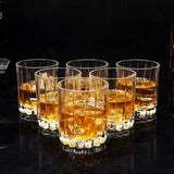 1 x RAW Customer Returns KANARS Lead-free crystal whiskey glasses with luxury box, 300 ml whiskey glass for Scotch, bourbon, liqueur and cocktail drinks, pack of 6 - RRP €36.79