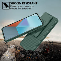 1 x RAW Customer Returns AROYI Cover Compatible with Xiaomi Redmi Note 13 Pro 5G Not for 4G , Xiaomi Poco X6 5G Cover Anti-Scratch Camera Protection Hard PC Case for Xiaomi Redmi Note 13 Pro 5G 6.67 - Green - RRP €15.99