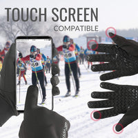 1 x RAW Customer Returns devembr Ski Gloves Lining, Polar Fleece Winter Gloves for Snowboard, Touchscreen Compatible, Anti-Slip, M - RRP €14.62