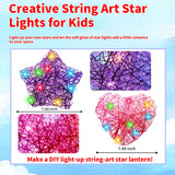 25 x Brand New Goomp Creative Crafts for Children, String Art Creative Games for Children Luminous Star Decorative Lantern for Girls and Boys aged between 7 and 12 Years - RRP €381.25