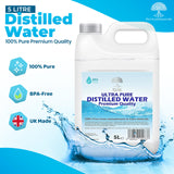 1 x RAW Customer Returns Distilled Water, 100 Pure Premium Quality, Ideal for CPap, Irons, Humidifiers, Cleaning, Engines and More, Made in the UK 10 Litres  - RRP €32.24